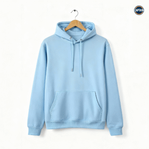 Premium Solid Hoodie -Color Azure
