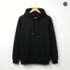 Premium Solid  Hoodie -Color Black