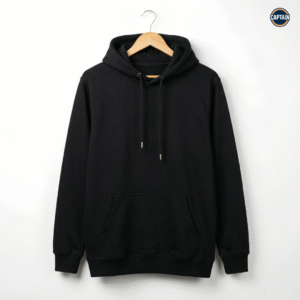 Premium Solid Hoodie -Color Black