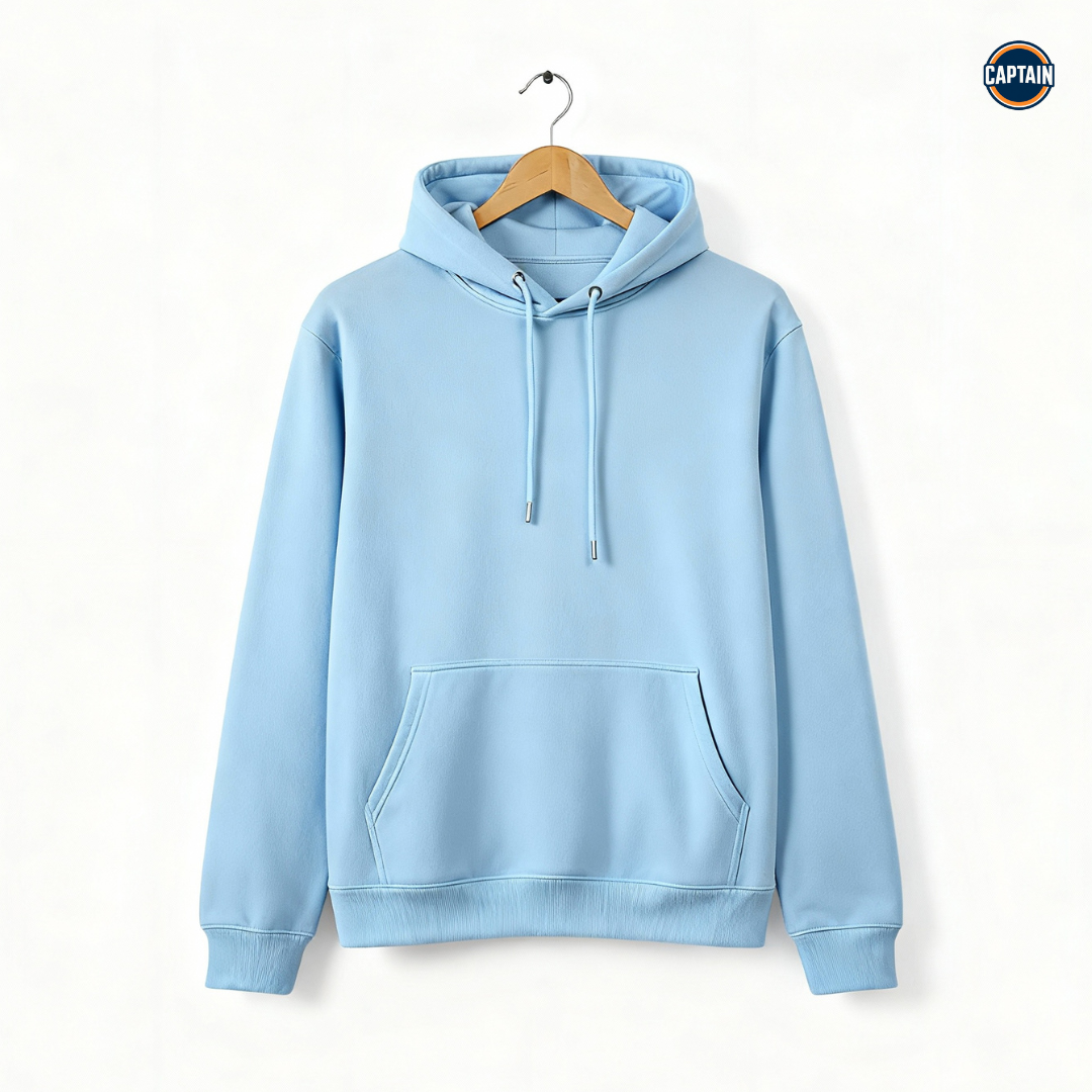 Premium Solid Hoodie -Color Khaki